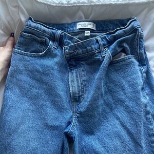 Abercrombie & Fitch High Rise Denim Jeans